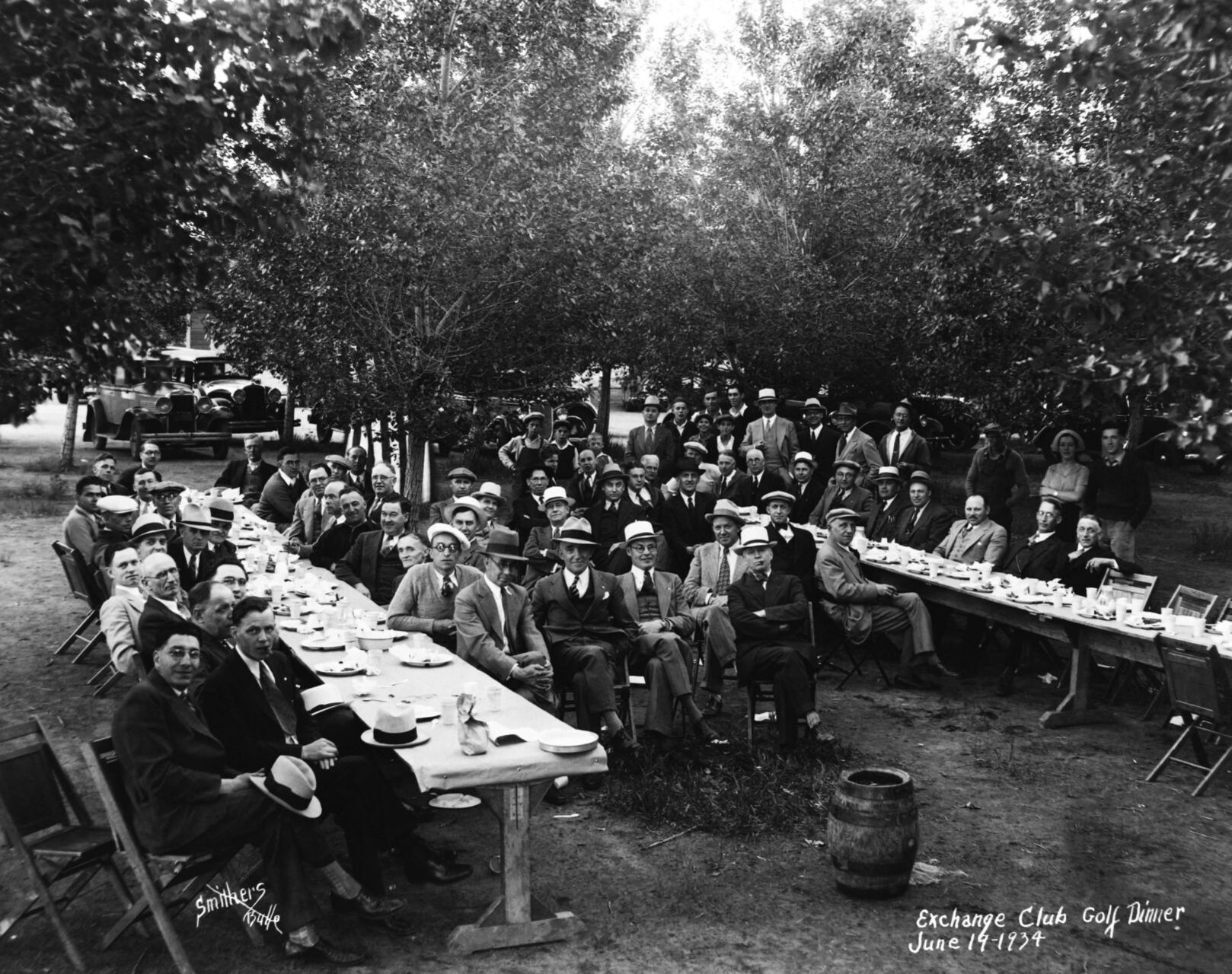 Butte Exchange Club golf dinner June 19,1934